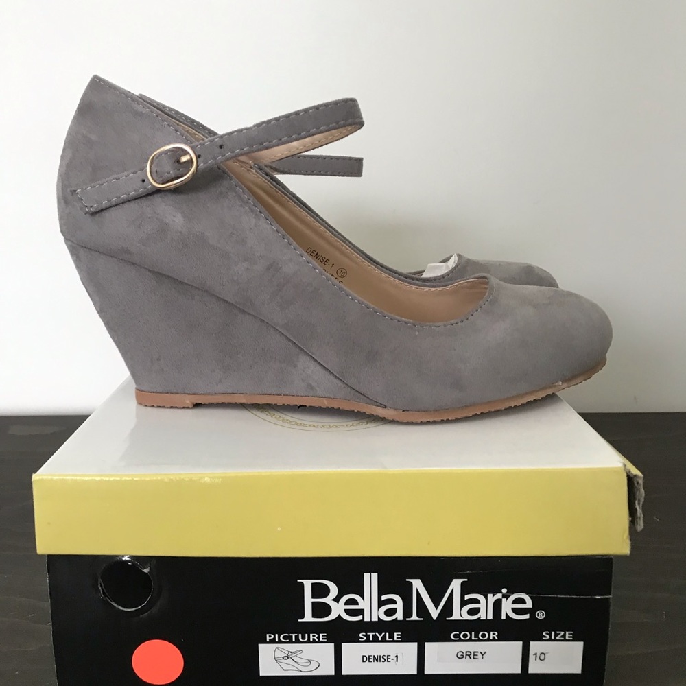 Bella Marie Mary Jane wedges